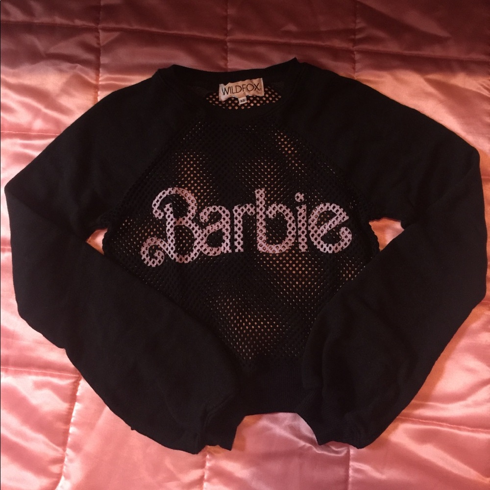 Wildfox Barbie Warm Up Sweater and skirts XS
